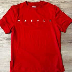 Battle Men's football red shirt size small